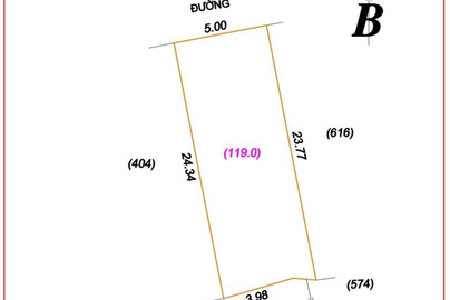 Bán đất thành phố Vinh tỉnh Nghệ An giá 1.62 tỷ