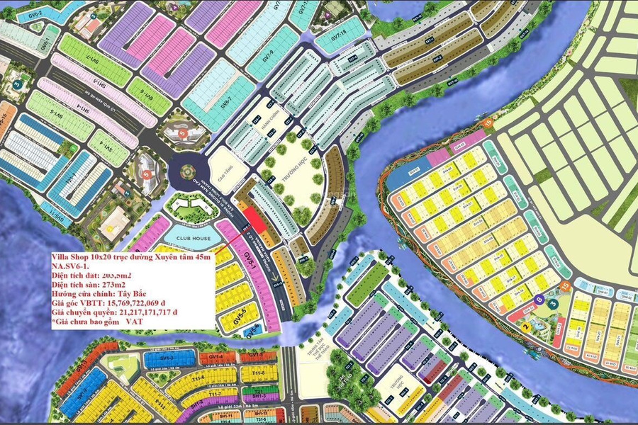 Ngay trong dự án Aqua City, bán liền kề Bên trong Biên Hòa, Đồng Nai bán ngay với giá siêu rẻ từ 21.22 tỷ diện tích tầm trung 200m2-01