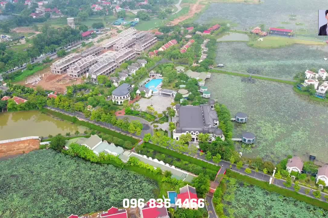 Flycam dự án Vườn Vua Resort & Villas