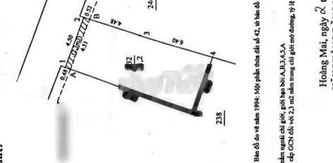 Do cần gấp tiền bán đất Tân Mai, Hà Nội giá bán khuyến mãi 6.5 tỷ diện tích tổng là 52m2-02