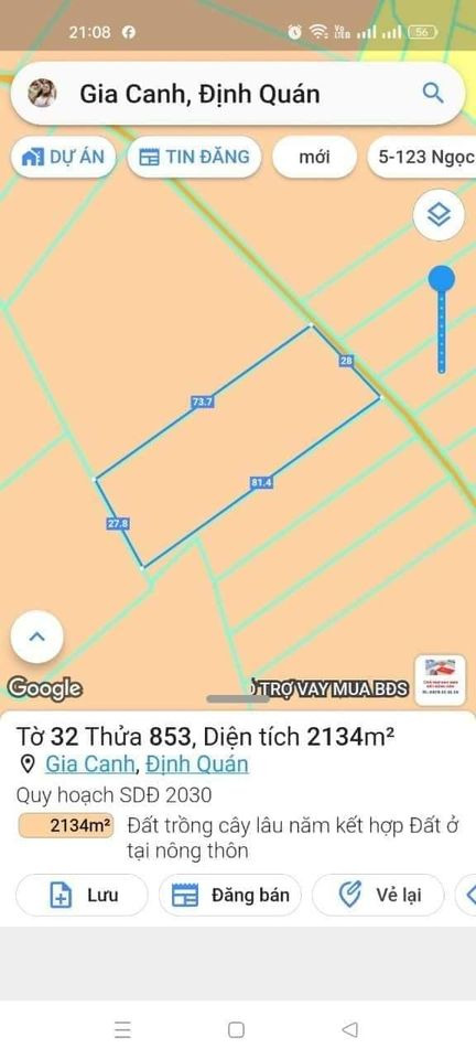 Bán đất huyện Bình Chánh thành phố Hồ Chí Minh giá 1.55 tỷ-0