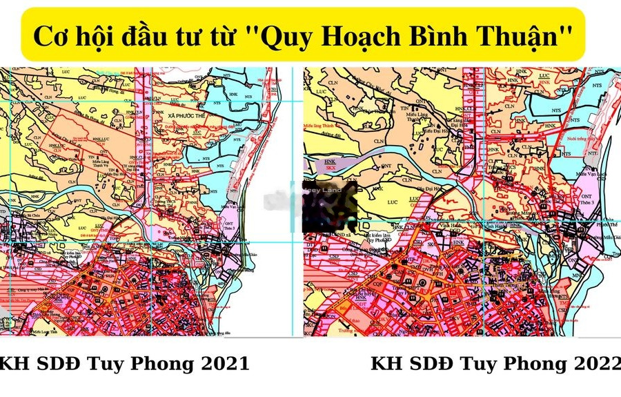 700 triệu bán đất tổng diện tích 122m2 mặt tiền tọa lạc ngay tại Phước Thể, Bình Thuận, hướng Nam-01