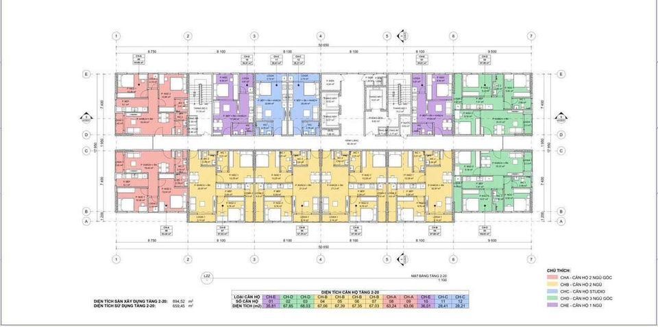 Bán căn hộ chung cư quận Hà Đông thành phố Hà Nội giá 16.5 triệu/m2-3