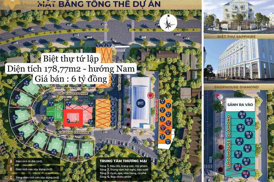 6 tỷ sở hữu ngay cực phẩm liền kề biệt thự Mê Linh Plaza Yên Bái siêu hiếm-01