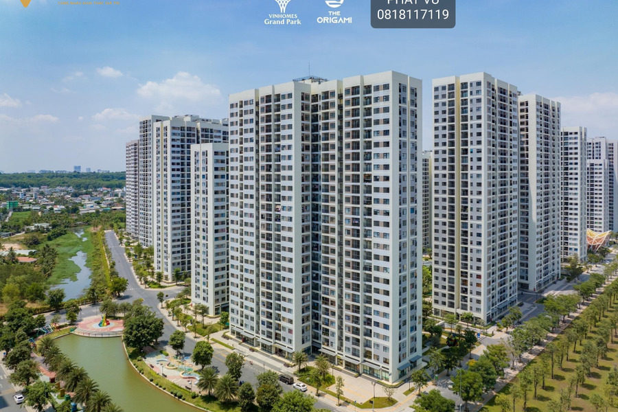 Căn hộ 2 phòng ngủ Vườn Nhật Origami Vinhomes Grand Park đầu tiên ở phía Đông-01