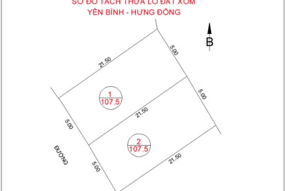 Bán đất thành phố Vinh tỉnh Nghệ An giá 1.38 tỷ