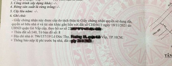 Vị trí ngay tại Lê Đức Thọ, Gò Vấp bán đất giá không trung gian 3.6 tỷ có một diện tích là 50m2-02