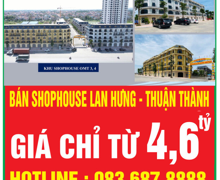 5 Suất ngoại giao Thuận Thành, Bắc Ninh, mặt tiền QL 38-01