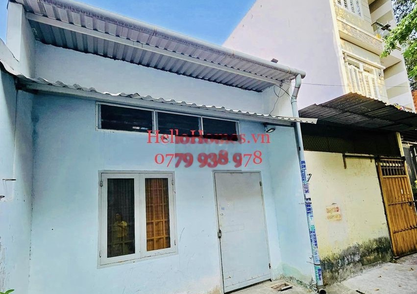 Nhà Cấp 4 cũ - Hẻm 4m - Sổ Hồng 4m X 22m - Nguyễn Văn Quá, Quận 12 -01
