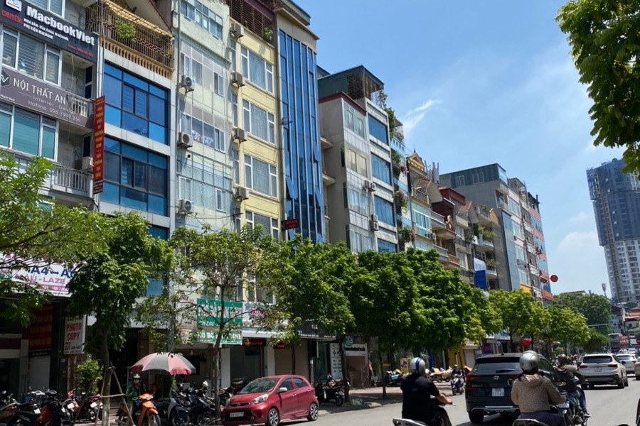 Bán nhà phố Nguyễn Văn Huyên, vỉa hè, kinh doanh, 2 mặt tiền, 4 làn ô tô, 65m2, nhỉnh 19 tỷ-01