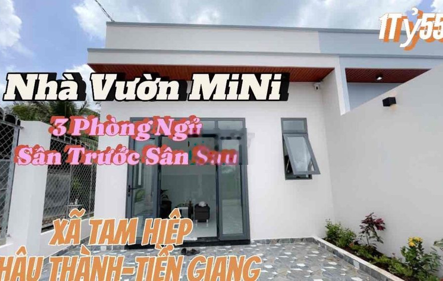 Nhà Vườn Mini tại xã Tam Hiệp Châu Thành Tiền Giang -01