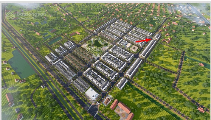 Trung tâm dự án Mạnh Hùng bán mảnh đất, giá rẻ chỉ 1.31 tỷ, hướng Tây diện tích như sau 1313m2