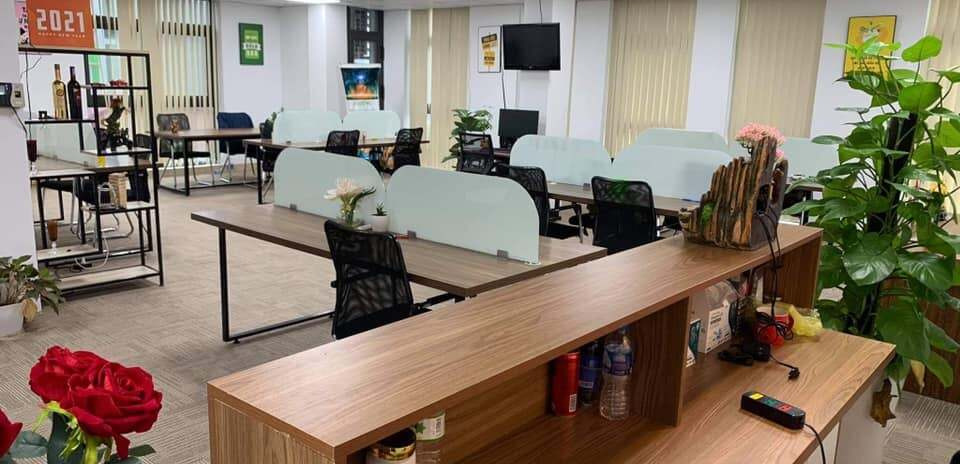 Văn phòng cho thuê tại mặt phố Nguyễn Thị Định 100m2, giá 14 triệu/tháng