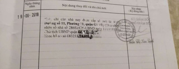 Giá 12 tỷ bán nhà diện tích chuẩn 131m2 vị trí đẹp Phường 11, Gò Vấp cảm ơn đã xem tin.-02