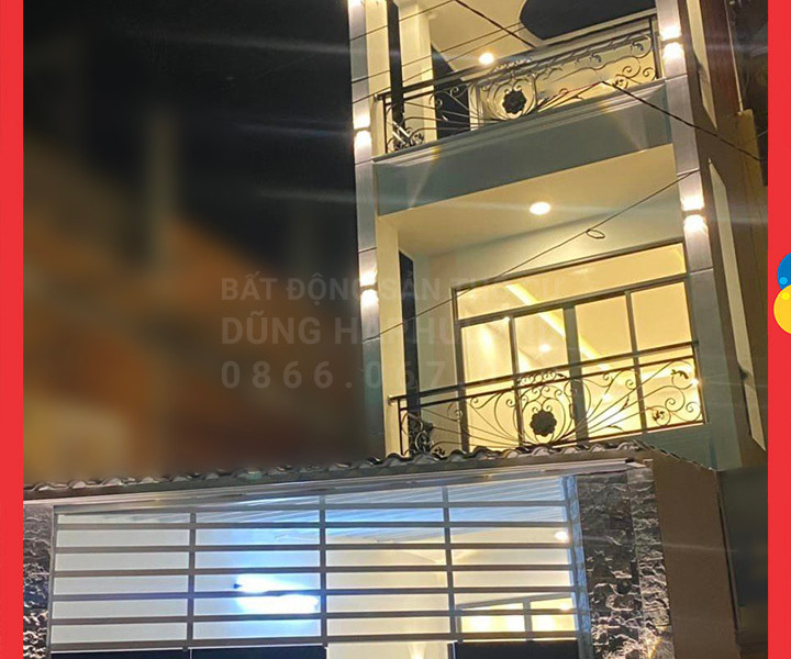 Nhà mặt tiền kinh doanh. 93m2, 3 tầng, gần Vincom Phan Văn Trị, Gò Vấp-01