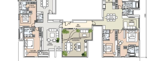 Hướng Đông - Nam, bán chung cư vị trí tại Tôn Thất Thuyết, Quận 4, trong căn hộ này bao gồm 3 phòng ngủ, 3 WC sổ hồng chính chủ-02