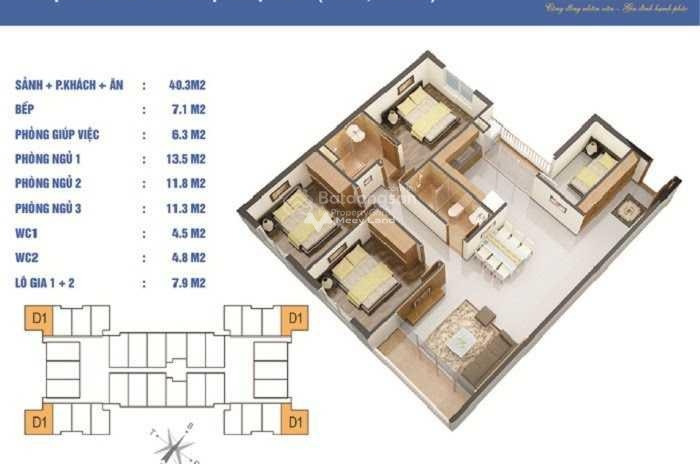 Hướng Đông - Nam, bán chung cư nội thất dính tường Đầy đủ vị trí hấp dẫn Thanh Xuân, Hà Nội bán ngay với giá chốt nhanh từ 5.91 tỷ