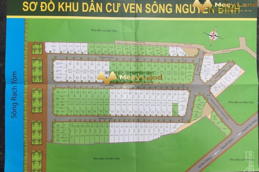 Cần gấp chữa bệnh bán mảnh đất, 82.5m2 giá đặc biệt 2.68 tỷ vị trí đặt nằm tại Xã Nhơn Đức, Hồ Chí Minh tin chính chủ-01