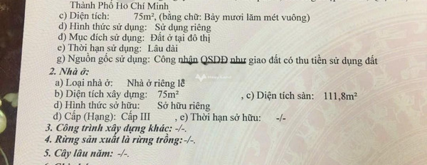 Nhà 4 PN bán nhà ở diện tích gồm 180.4m2 bán ngay với giá giao lưu 14 tỷ vị trí nằm ở Trần Quang Cơ, Quận 12, hướng Đông - Bắc-02