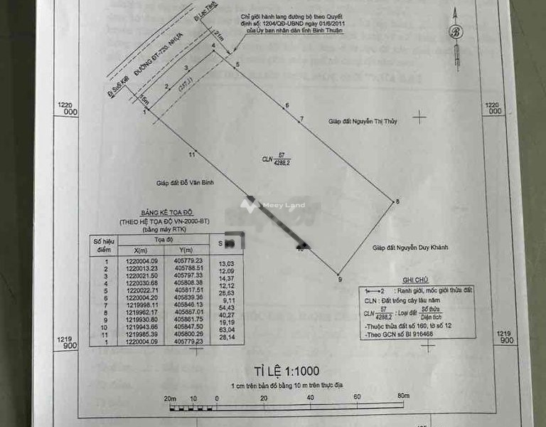 Vị trí đặt tại Gia Huynh, Bình Thuận bán đất, giá siêu ưu đãi 7 tỷ diện tích rộng rãi 4193m2-01