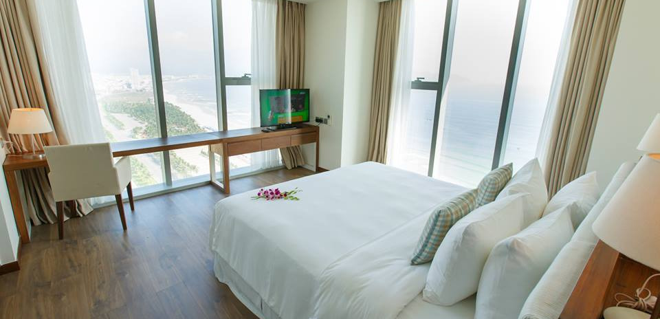 Cho thuê khách sạn 100 phòng, khu Thùy Vân view biển