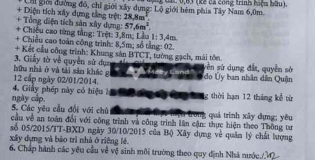 Giá chỉ 1.2 tỷ bán nhà có diện tích 30m2 tọa lạc ngay tại Thạnh Xuân, Hồ Chí Minh nhìn chung có 2 phòng ngủ, 1 WC cảm ơn đã xem tin.-02