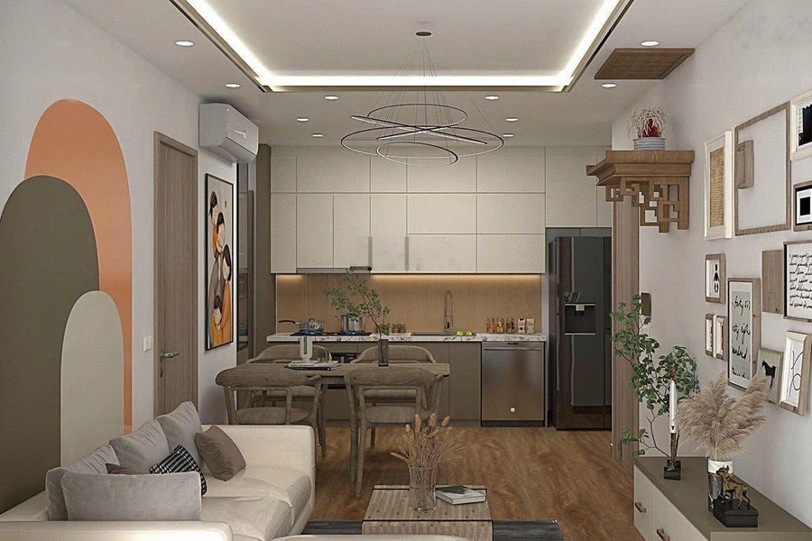 (Căn mới) 1 căn 3 phòng ngủ 70m2 view thoáng, đồ đầy đủ, sổ đỏ cầm tay, giá hợp lý: 3.45 tỷ -01