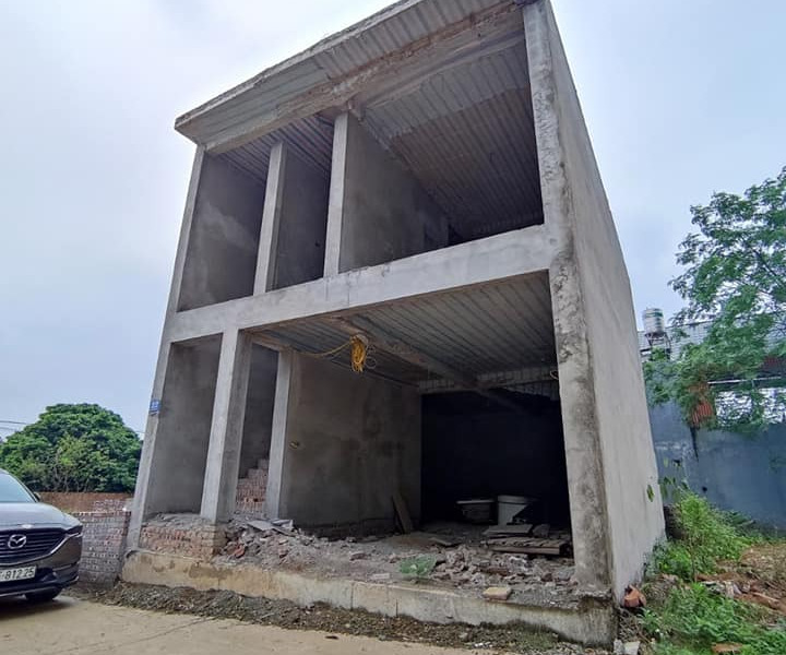 Bán đất tặng nhà 2 tầng 60m2 tại Thái Lai, Minh Trí, Sóc Sơn-01