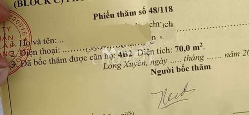 Bán căn hộ có một diện tích sàn 70m2 vị trí thuận lợi tọa lạc ngay tại Mỹ Phước, Long Xuyên bán ngay với giá tốt chỉ 850 triệu-02