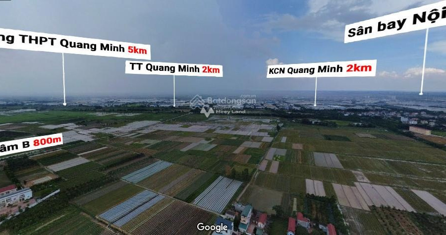 Ở Quang Minh, Hà Nội bán đất 2.48 tỷ, hướng Nam diện tích quy đổi 92m2-01