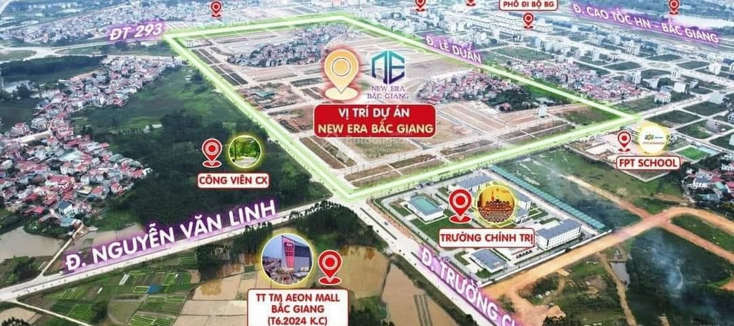 Tân Tiến, Bắc Giang 8.57 tỷ bán đất, hướng Tây - Bắc diện tích chuẩn là 119m2