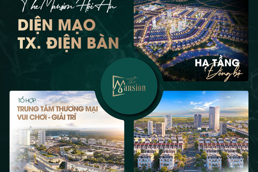 Mở bán phân khu trung tâm The Mansion Hội An với tiềm năng sinh lời cao với giá 14 triệu/m2-01