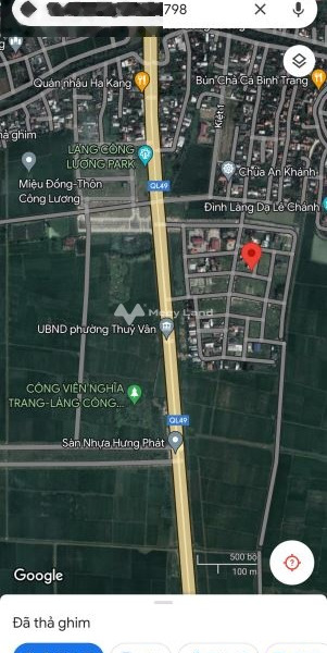 Võ Văn Kiệt, Thủy Vân bán đất giá bán tốt 7.03 tỷ, hướng Đông Nam diện tích trong khoảng 293m2-01