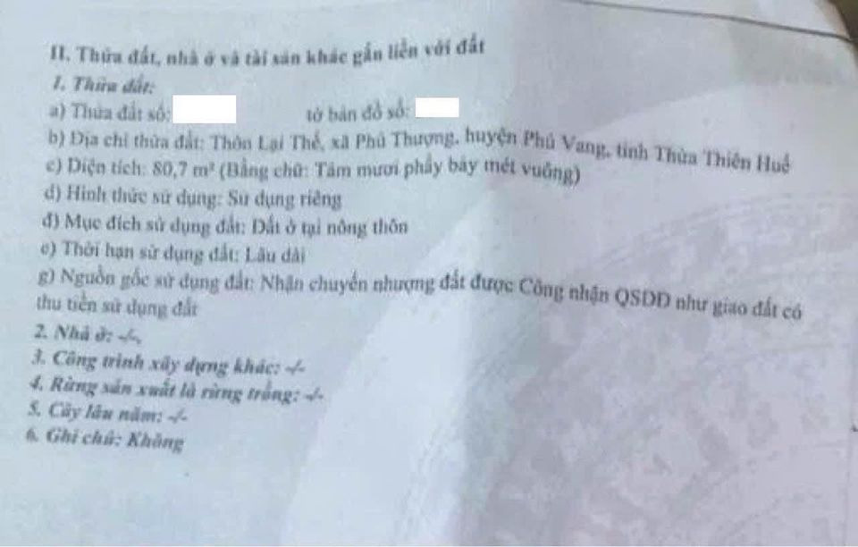 Bán nhà mặt phố huyện Phú Vang tỉnh Thừa Thiên Huế giá 3.0 tỷ-9