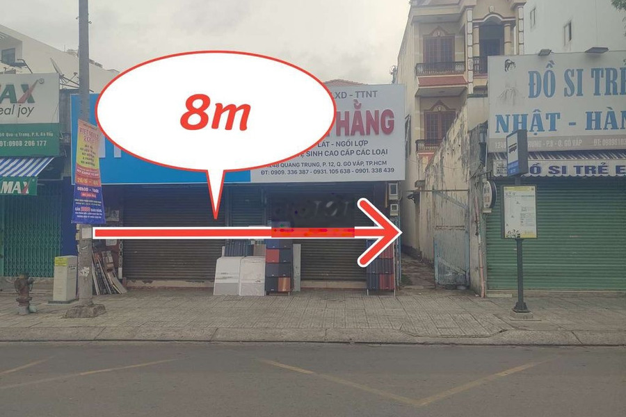 Cần cho thuê nhà mặt tiền đường Quang Trung, Quận Gò Vấp -01