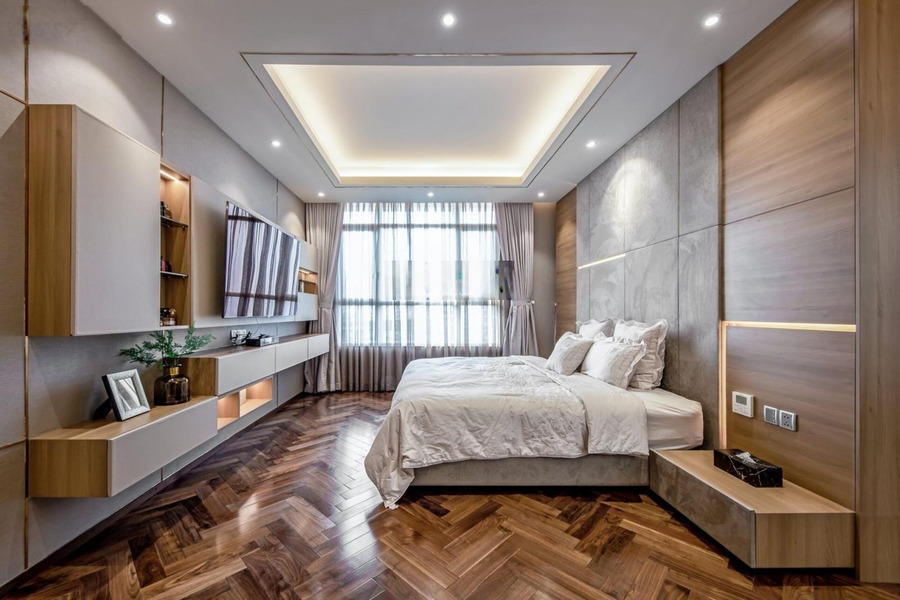 Trong căn hộ có tổng cộng 3 phòng ngủ, bán chung cư vị trí đẹp tọa lạc ngay ở Tân Hưng, Quận 7, tổng quan căn này bao gồm 3 PN, 2 WC nội thất đầy đủ-01