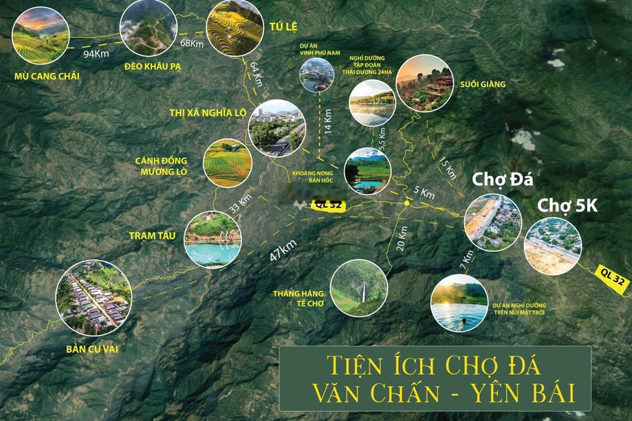 Bán đất Có tổng diện tích 125m2 vị trí đặt vị trí ngay trên Văn Chấn, Yên Bái-01