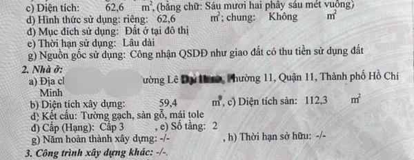 Bán nhà diện tích chuẩn 63m2 mặt tiền nằm ngay trên Lê Đại Hành, Quận 11 giá bán chốt nhanh chỉ 4.98 tỷ trong nhà này có 4 phòng ngủ-03