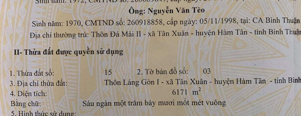 Bán đất sào giá tốt tại Tân Xuân, Hàm Tân, Bình Thuận-03