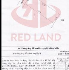 Ngay trên Trưng Nữ Vương, Thừa Thiên Huế bán đất giá bán siêu rẻ 1.39 tỷ diện tích thực 99 m2, lộ thông ngang 3 mét-02