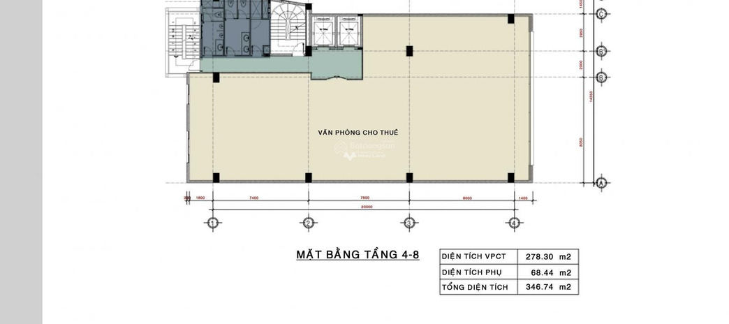 Vị trí thuận lợi Phường 7, Hồ Chí Minh cho thuê sàn văn phòng 45 triệu/tháng 140m2