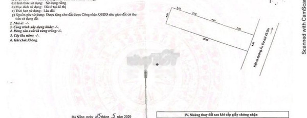 Vị trí thuận lợi tọa lạc ngay tại Âu Cơ, Liên Chiểu bán đất, giá mong muốn 1.5 tỷ có diện tích quy ước 80m2-03