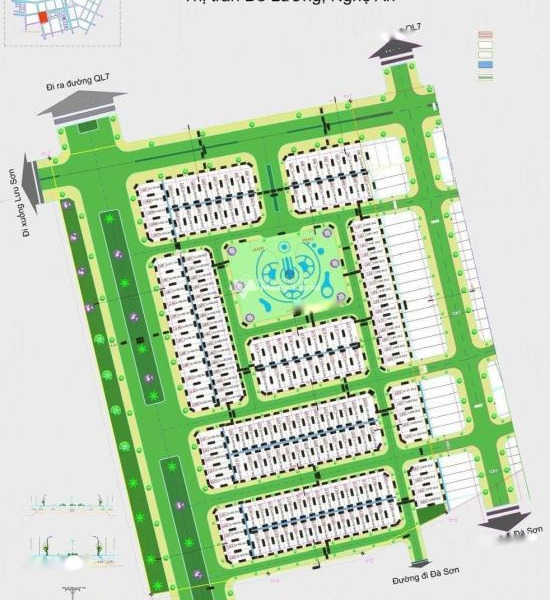 Giá thỏa thuận từ 2.2 tỷ, Bán đất có diện tích chung 160m2 vị trí mặt tiền tọa lạc ngay trên Đô Lương, Nghệ An giá hợp lý-01