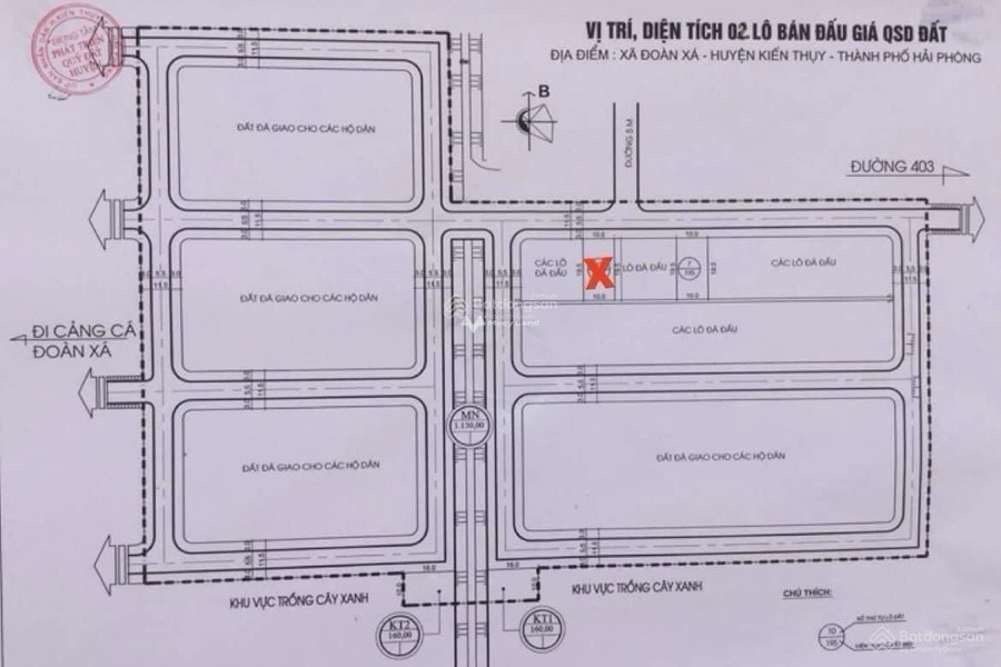 Bán mảnh đất, giá mềm từ 1.3 tỷ, hướng Bắc có diện tích rộng 198m2-01