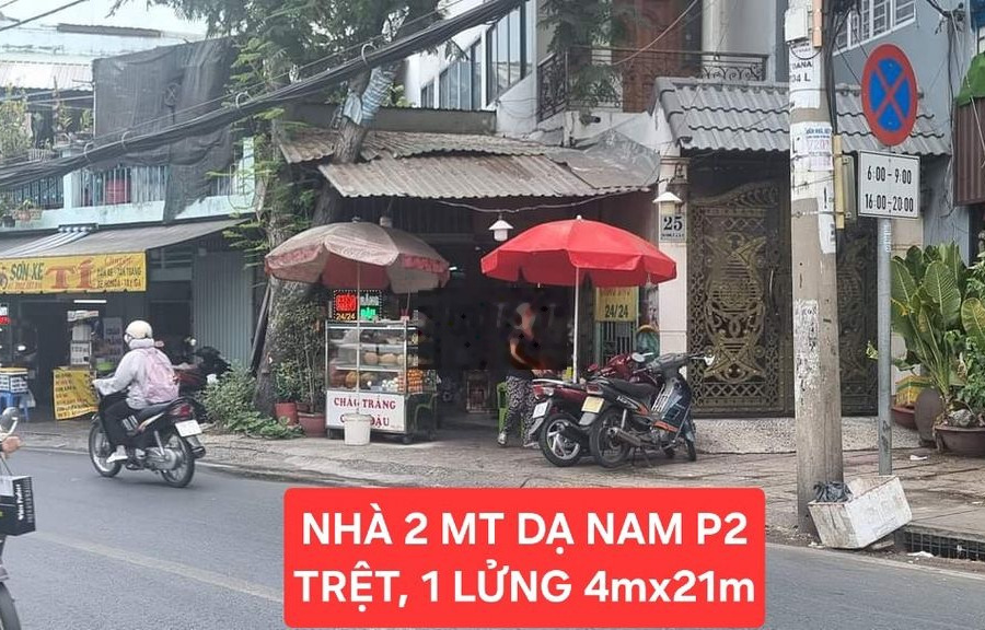 Cần bán gấp nhà MT Dạ Nam P2, Q8. Trệt, 1lửng. N4m/NH 4,1m x 21m. -01