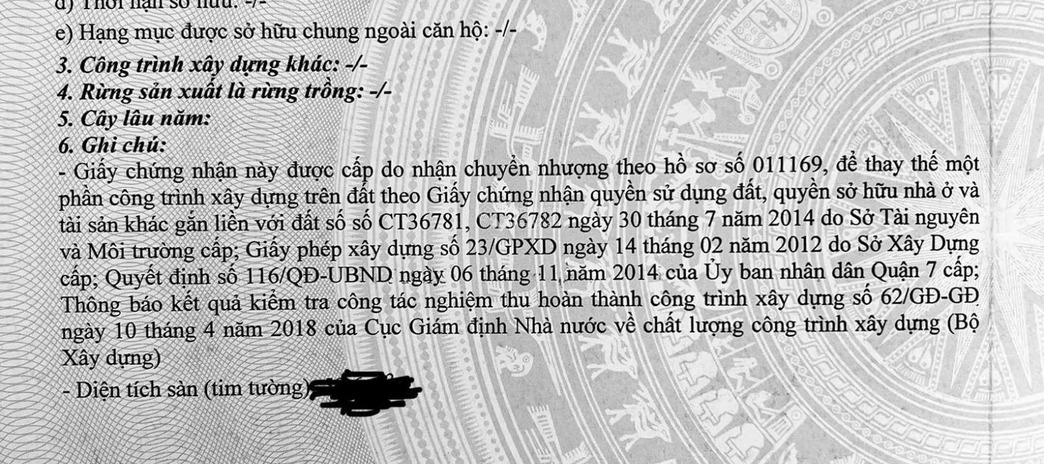 Tổng giá 2 tỷ, bán chung cư diện tích khoảng là 60m2 tọa lạc tại Phạm Hữu Lầu, Quận 7, căn hộ này có tổng 2 PN, 1 WC hỗ trợ pháp lý