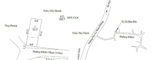 Bán đất diện tích 92,5m2 tại Định Hòa, Thủ Dầu Một, hướng Nam-02
