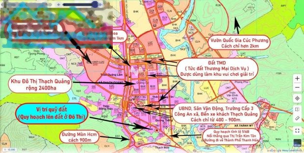 Bán đất vị trí đẹp ngay Hồ Chí Minh, Thạch Quảng. Diện tích 209m2, giá 273 triệu-01