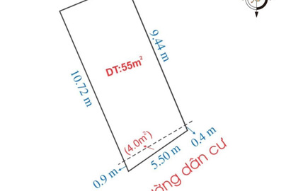 Bán nhà riêng huyện Nghi Lộc tỉnh Nghệ An giá 800.0 triệu