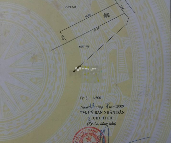 Bán mảnh đất 245m2 vị trí thuận lợi tại Hòa Sơn, Đà Nẵng chính chủ đăng tin-01